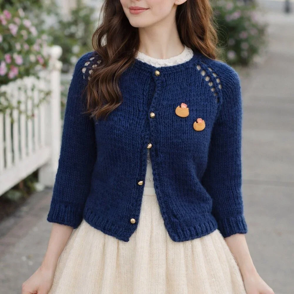 Vintage hand knitted